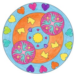 Ravensburger Mandala Designer Midi: Unicorn