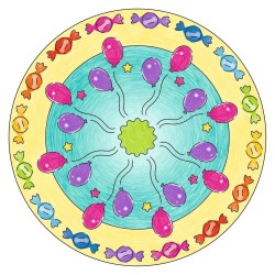 Ravensburger Mandala Designer Midi: Unicorn