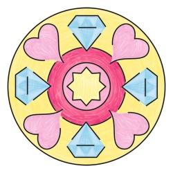 Ravensburger Mandala Designer Midi: Unicorn