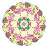 Ravensburger Mandala Designer Midi: Flamingo & Friends