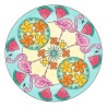 Ravensburger Mandala Designer Midi: Flamingo & Friends