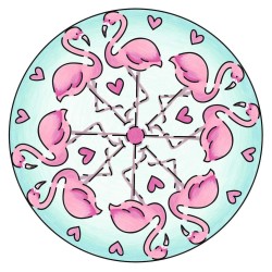 Ravensburger Mandala Designer Mini: Flamingo