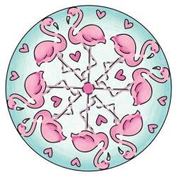 Ravensburger Mandala Designer Mini: Flamingo