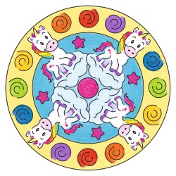 Ravensburger Mandala Designer Mini: Unicorn
