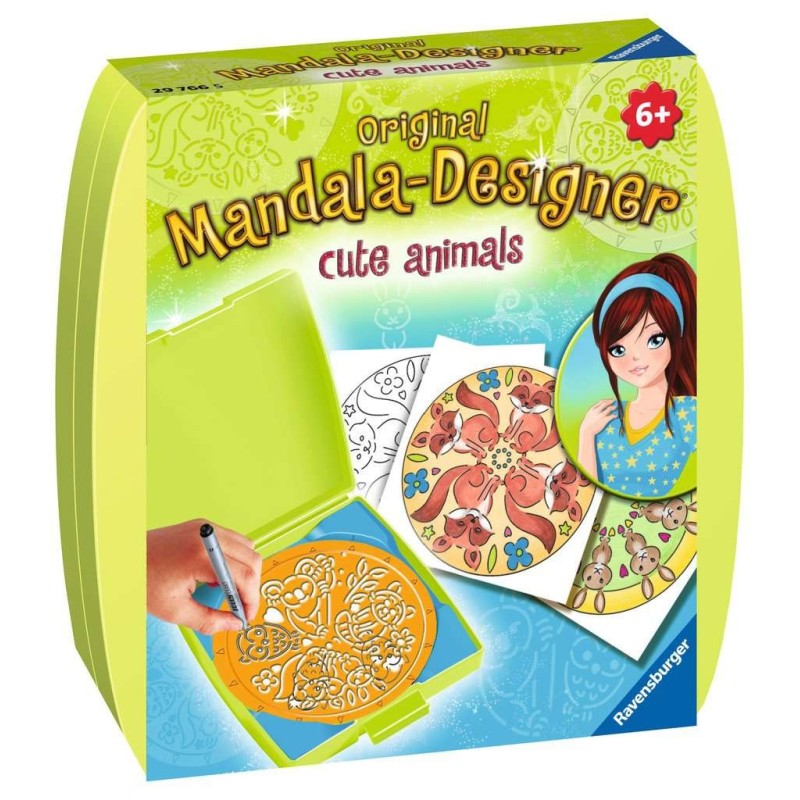 Ravensburger Mandala Designer Mini: cute animals Ravensburger Mandala Designer Mini: cute animals