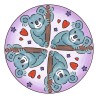Ravensburger Mandala Designer Mini: cute animals