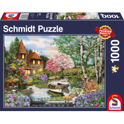 Schmidt Puzzle - Haus am See (1000)