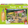 Schmidt Puzzle - Ein Tag auf dem Bauernhof