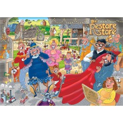 Jumbo Puzzle - Wasgij Original 41: Aus Alt mach Neu! (1000 Teil)