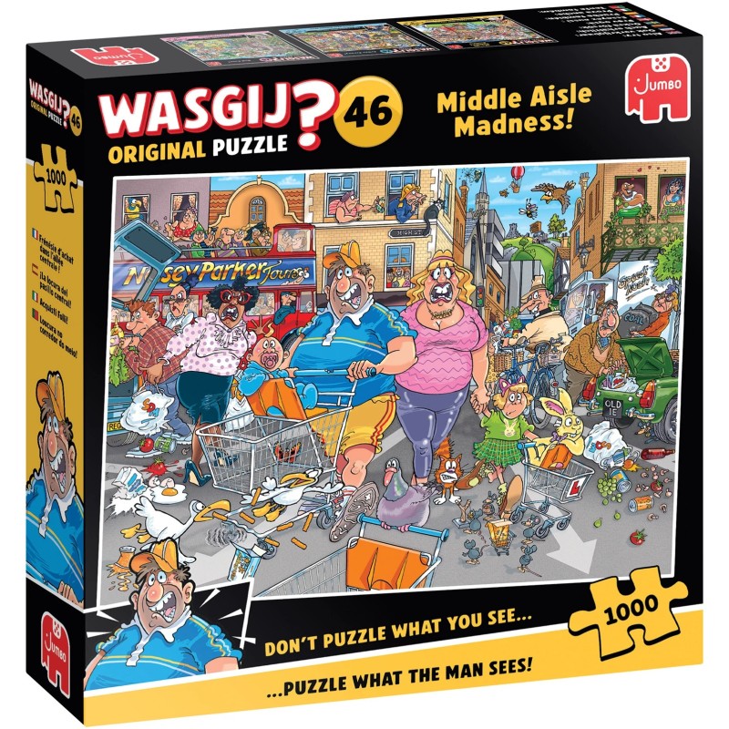 Jumbo Puzzle - Wasgij Original 46: Warenhaus-Wahnsinn! (1000 Teil)