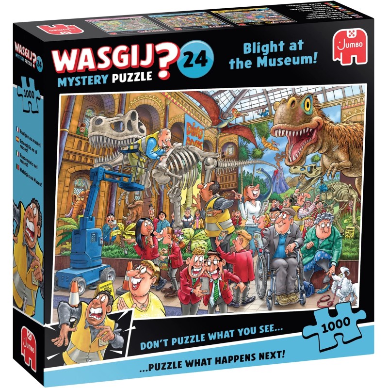 Jumbo Puzzle - Wasgij Mystery 24: Panik im Museum! (1000 Teil)