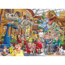 Jumbo Puzzle - Wasgij Mystery 24: Panik im Museum! (1000)