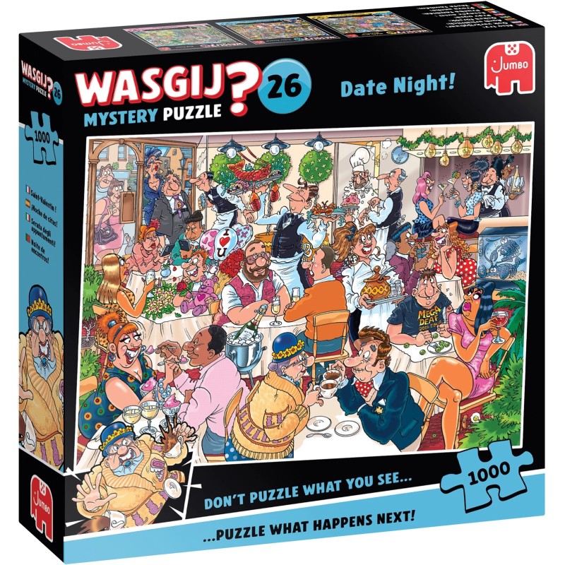 Jumbo Puzzle - Wasgij Mystery 26: Date-Abend! (1000 Teil)