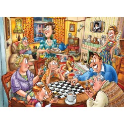 Jumbo Puzzle - Wasgij Destiny 25: Spieleabend! (1000 Teil)