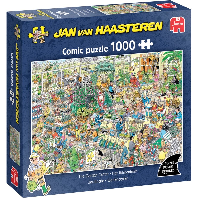 Jumbo Puzzle - Jan van Haasteren: Gartencenter (1000 Teil)