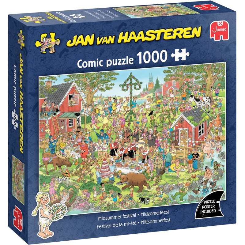Jumbo Puzzle - Jan van Haasteren: Mittsommerfest (1000 Teil)