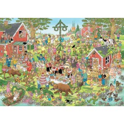 Jumbo Puzzle - Jan van Haasteren: Mittsommerfest (1000 Teil)