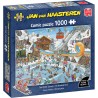 Jumbo Puzzle - Jan van Haasteren: Winterspiele (1000 Teil)