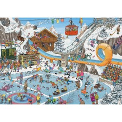 Jumbo Puzzle - Jan van Haasteren: Winterspiele (1000 Teil)