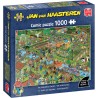 Jumbo Puzzle - Jan van Haasteren: Gemüsegarten (1000 Teil)
