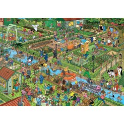 Jumbo Puzzle - Jan van Haasteren: Gemüsegarten (1000 Teil)
