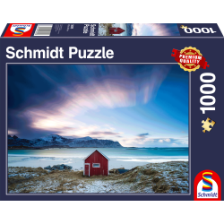 Schmidt Puzzle - Hütte an der Atlantikküste