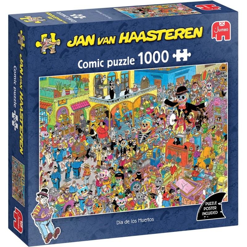 Jumbo Puzzle - Jan van Haasteren: Dias de los Muertos (1000 Teil) Jumbo Puzzle - Jan van Haasteren: Dias de los Muertos (1000 Teil)
