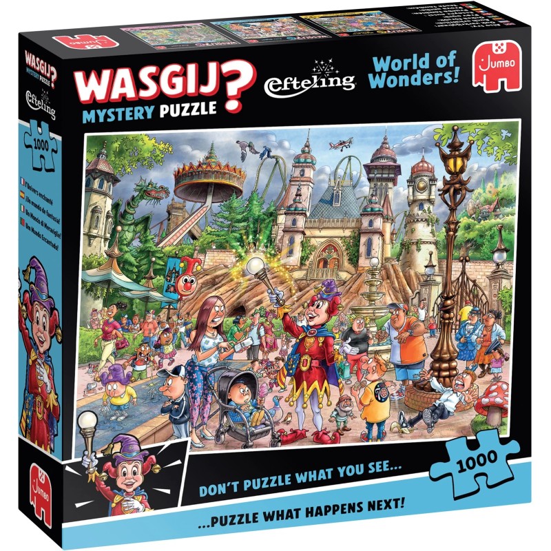 Jumbo Puzzle - Wasgij Mystery Efteling: Welt voller Wunder! (1000 Teil) Jumbo Puzzle - Wasgij Mystery Efteling: Welt voller Wunder! (1000 Teil)