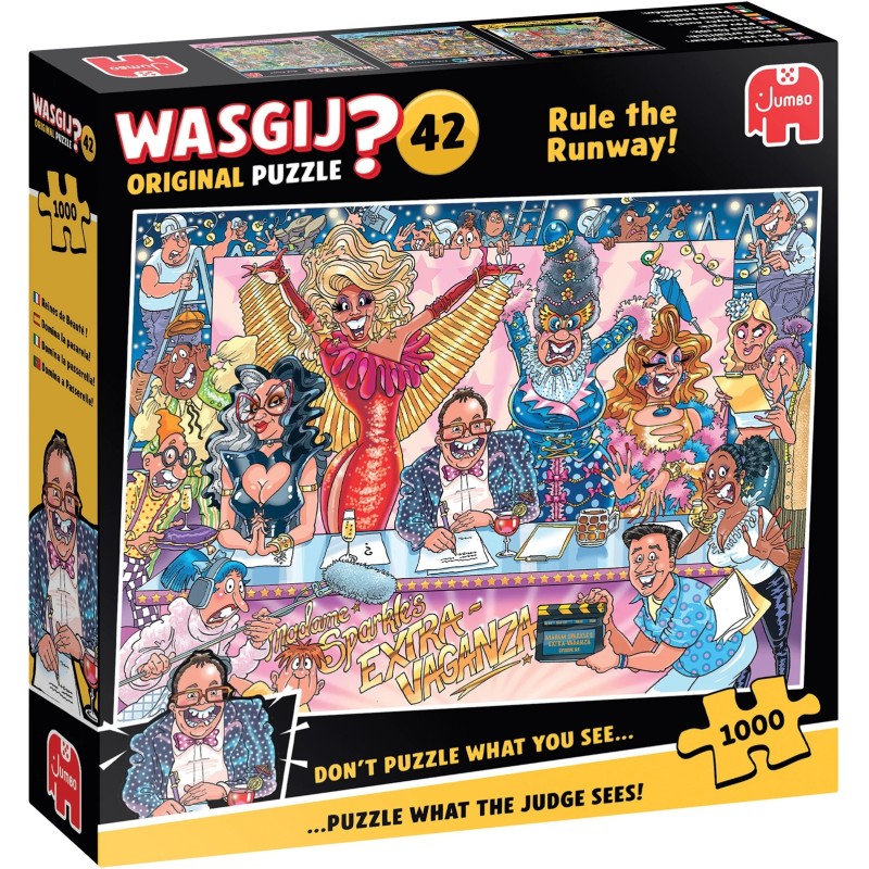 Jumbo Puzzle - Wasgij Original 42: Glanz und Glitter! (1000 Teil)