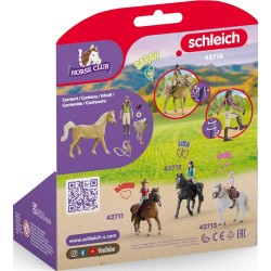 Schleich HORSE CLUB 42714 Sarah & Mystery