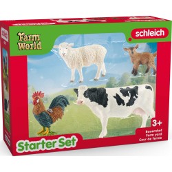 Schleich FARM WORLD 42729 Bauernhof Starter-Set