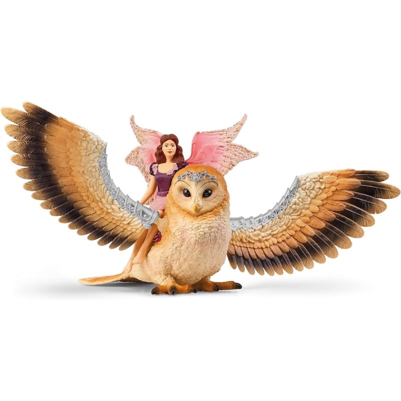 Schleich BAYALA 70789 Elfe auf Glitzer-Eule Schleich BAYALA 70789 Elfe auf Glitzer-Eule