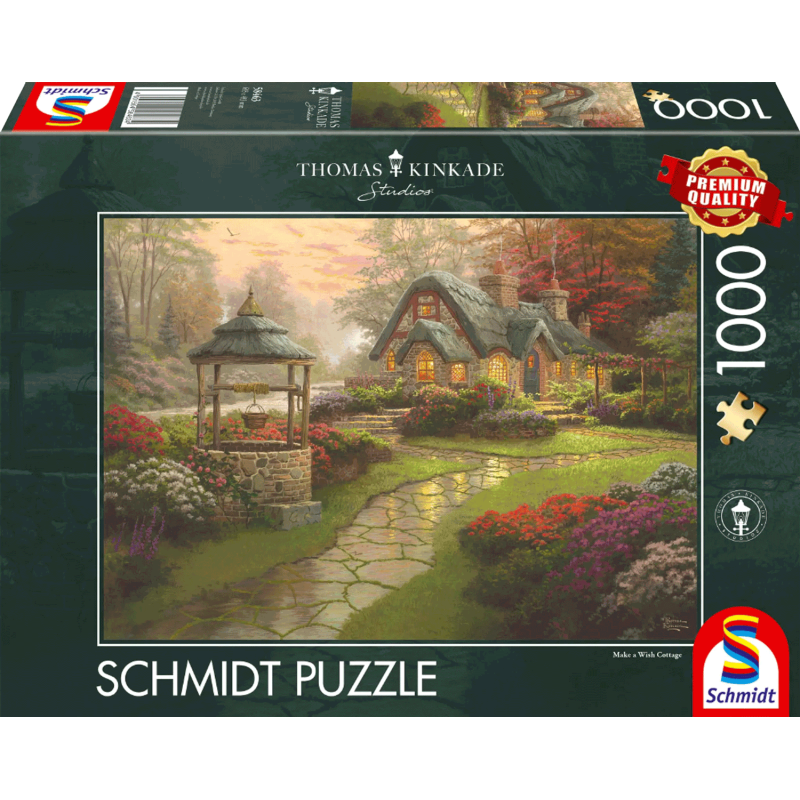 Schmidt - Thomas Kinkade, Haus mit Brunnen