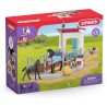 Schleich HORSE CLUB 42611 Pferdebox mit Stute und Fohlen
