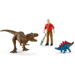 Schleich DINOSAURS 41465 Tyrannosaurus Rex Angriff