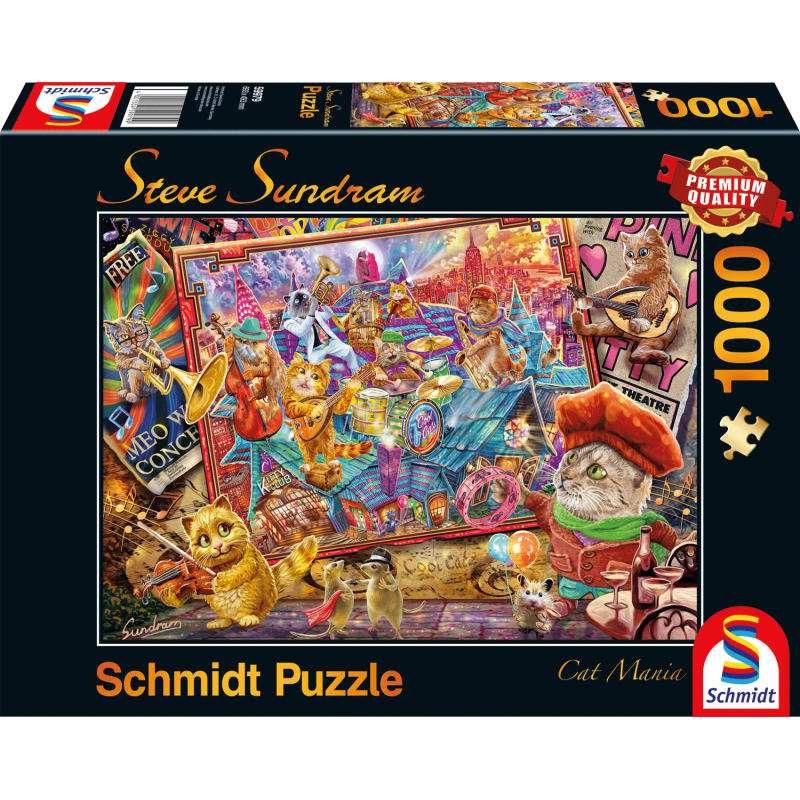 Schmidt - Steve Sundram, Katzenmanie