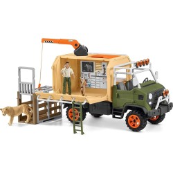 Schleich WILD LIFE 42475 Grosser Truck Tierrettung