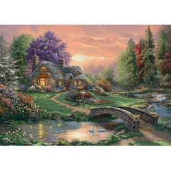 Schmidt Puzzle - Thomas Kinkade, Sweetheart Retreat