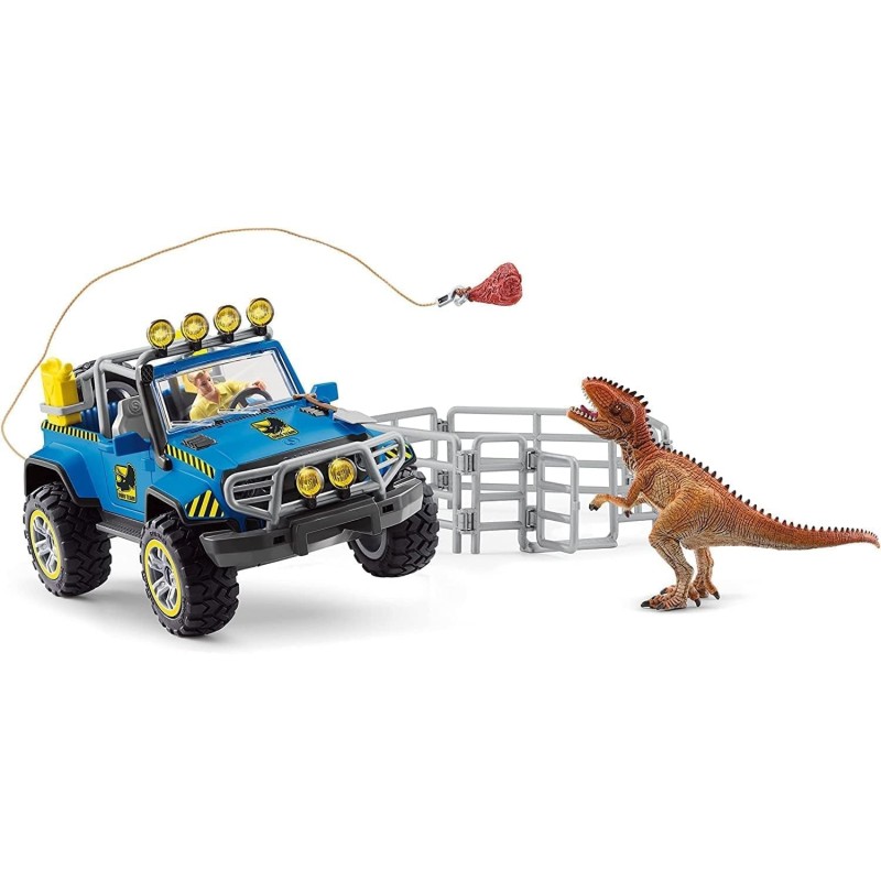 Schleich DINOSAURS 41464 Geländewagen mit Dino-Aussenposten Schleich DINOSAURS 41464 Geländewagen mit Dino-Aussenposten
