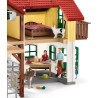 Schleich FARM WORLD 42407 Bauernhaus mit Stall und Tieren