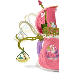 Schleich BAYALA 42445 Glitzerndes Blütenhaus mit Einhörnern, See und Stall