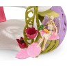 Schleich BAYALA 42445 Glitzerndes Blütenhaus mit Einhörnern, See und Stall
