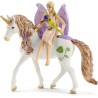 Schleich BAYALA 42445 Glitzerndes Blütenhaus mit Einhörnern, See und Stall
