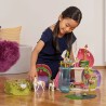 Schleich BAYALA 42445 Glitzerndes Blütenhaus mit Einhörnern, See und Stall