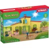 Schleich FARM WORLD 42605 Grosser Stall mit Tieren und Zubehör