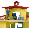 Schleich FARM WORLD 42605 Grosser Stall mit Tieren und Zubehör
