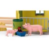 Schleich FARM WORLD 42605 Grosser Stall mit Tieren und Zubehör