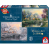 Schmidt - Thomas Kinkade, Lamplight Manour & Winter in Lamplight Manour