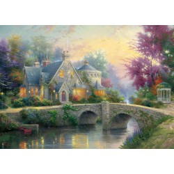 Schmidt - Thomas Kinkade, Lamplight Manour & Winter in Lamplight Manour