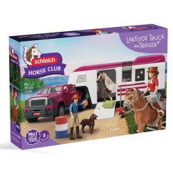 Schleich HORSE CLUB 42705 Lakeside Truck mit Anhänger